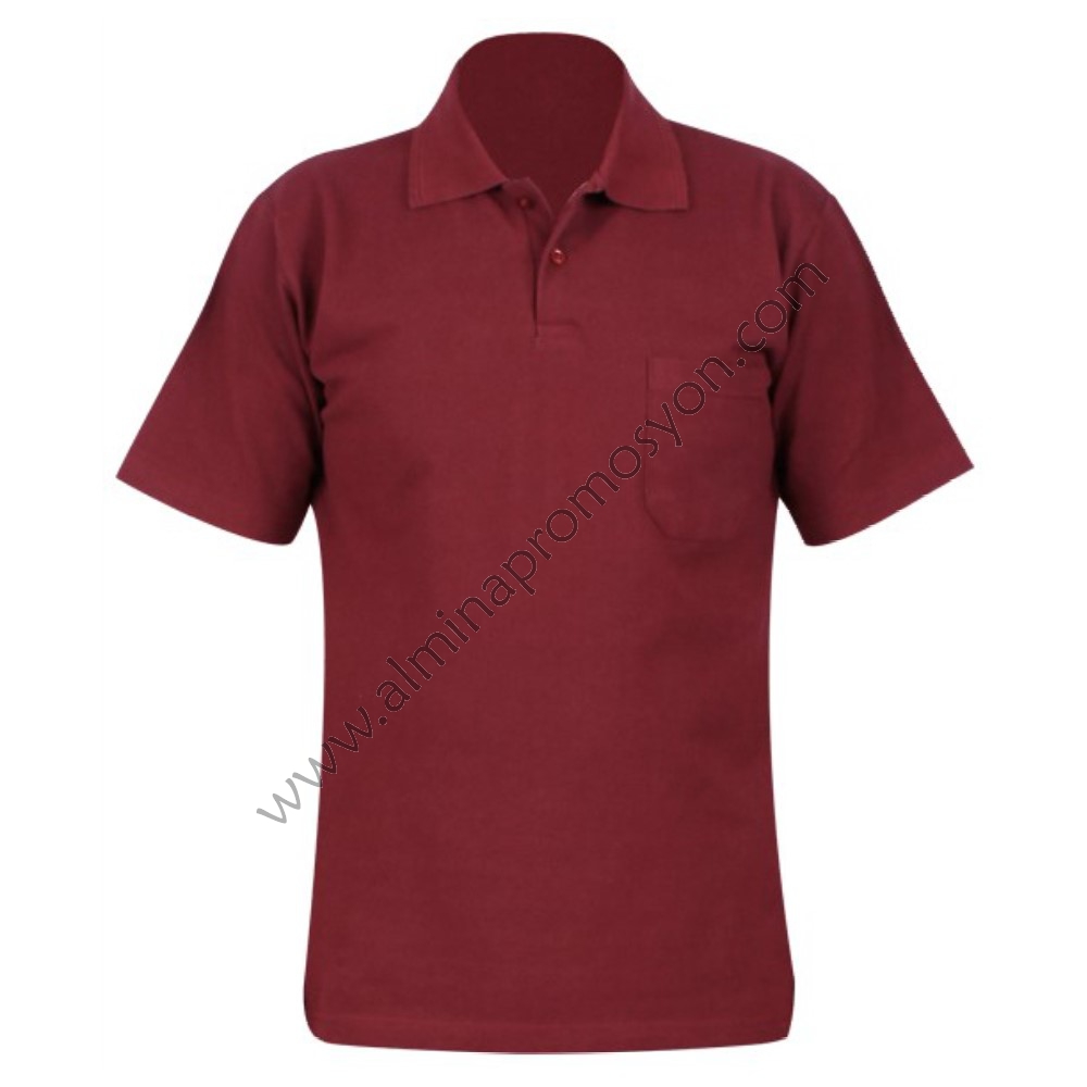 Polo%20Yaka%20Bordo%20Tişört