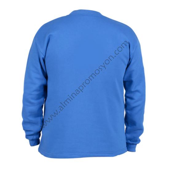 Promosyon Toptan Sweatshirt Mavi