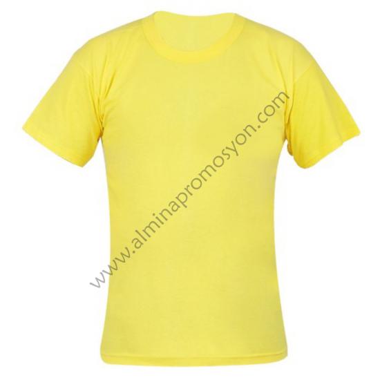 Promosyon Toptan Tişört Sarı