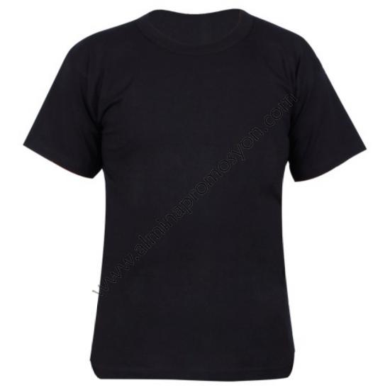 Promosyon Toptan Tişört Çocuk Siyah