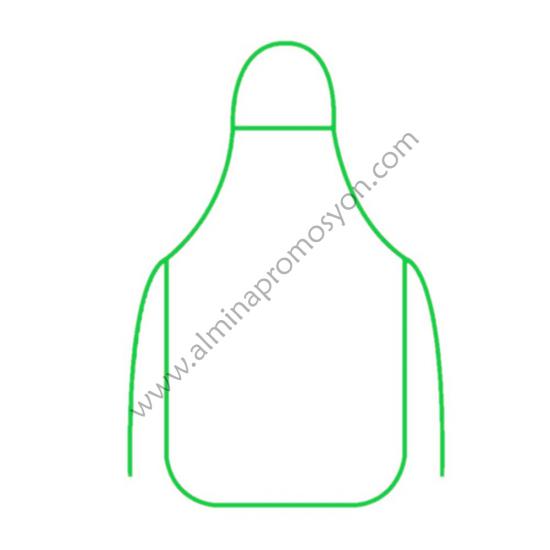 Toptan Baskılı Mutfak Önlüğü Yeşil