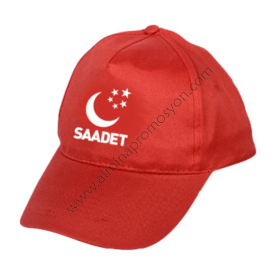 Toptan Promosyon Saadet Partisi Baskılı Şapka