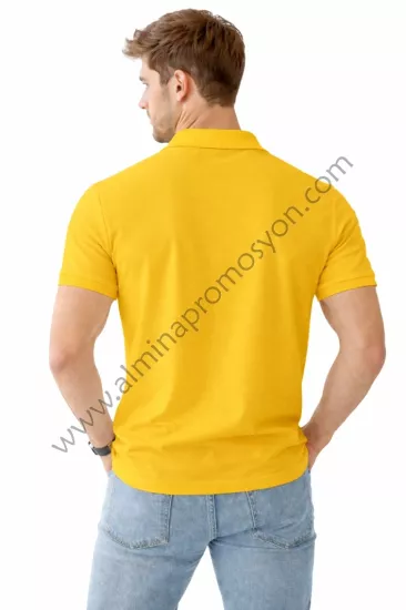 Promosyon Sarı Polo Yaka Tişört