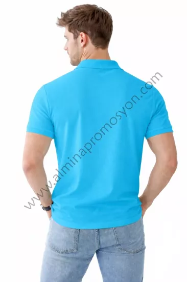 Promosyon Turkuaz Polo Yaka Tişört