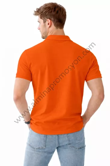 Promosyon Turuncu Polo Yaka Tişört