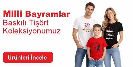 Toptan Milli Bayramlar Baskılı Tişörtler
